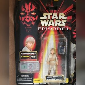 Star Wars Episode I Anakin Skywalker Action Figure - Black, Red, Yellow